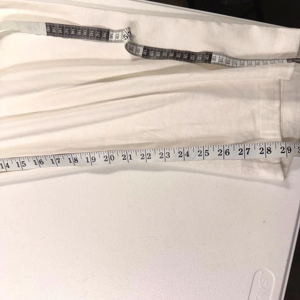 Tommy Bahama Men's 2XLB White Linen Blend Drawstring Beach Pants Relaxed Fit